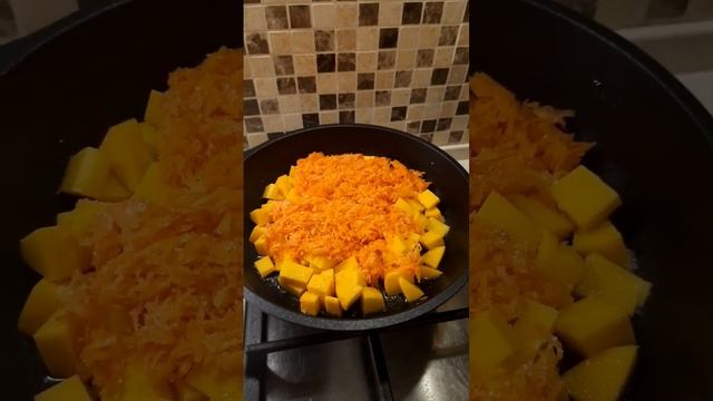 Постные вкусняшки. Тыква с морковочкой на оливковом масле смотреть онлайн