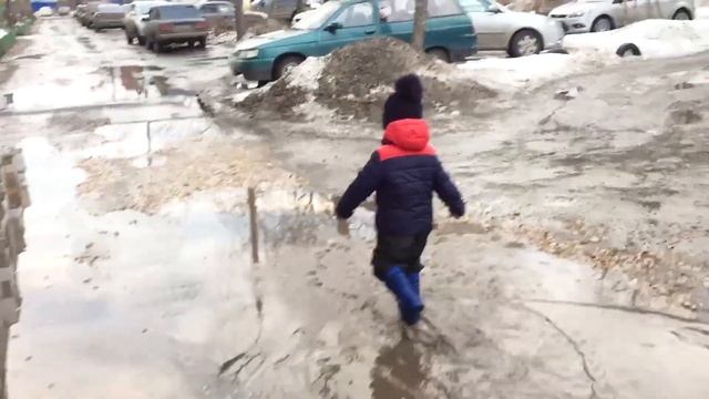 VLOG Мерим ЛУЖИ Самые большие ЛУЖИ смотреть онлайн