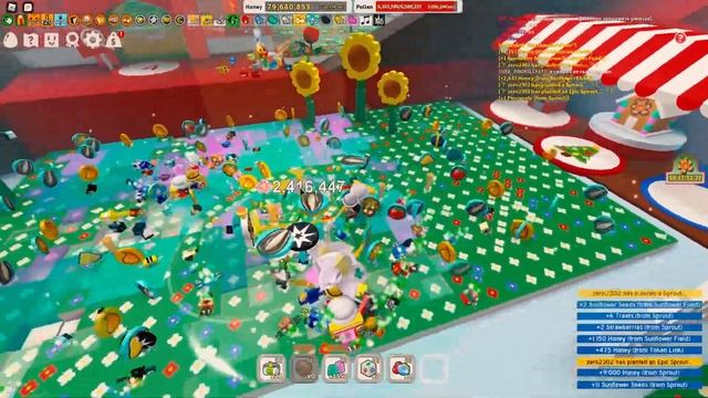 Опять скрафтил новую вещь в Bee Swarm Simulator смотреть онлайн