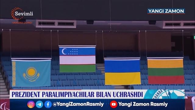 Madhiyani yig'lab tinglagan chempion haqida prezidentning fikrlari смотреть онлайн