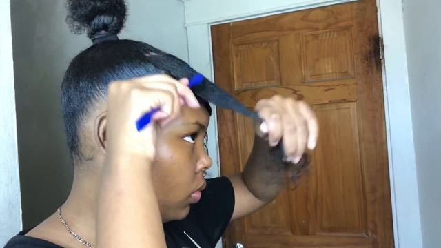 HIGH Bun w/ SWOOP Bang смотреть онлайн