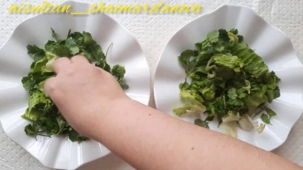 Салат с ХРУСТЯЩИМИ  БАКЛАЖАНАМИ