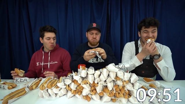 100 Hot Dogów z IKEA Challenge! смотреть онлайн