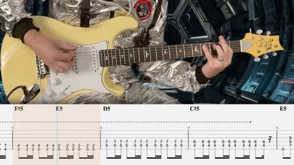 Europe - The Final Countdown - урок игры на электрогитаре с табами