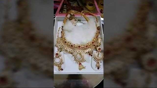 Rajputi / Rajasthani Moti haar set designs || Rajputi necklace with earrings designs смотреть онлайн