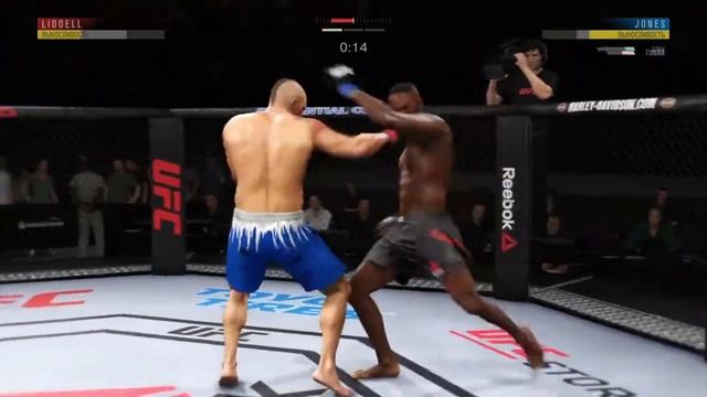 Чак Лиддел vs Джон Джонс смотреть онлайн