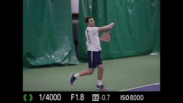 SONY Alpha 1 shooting 30 fps Flicker Free, Blackout Free, images of tennis, and me getting clobbere смотреть онлайн