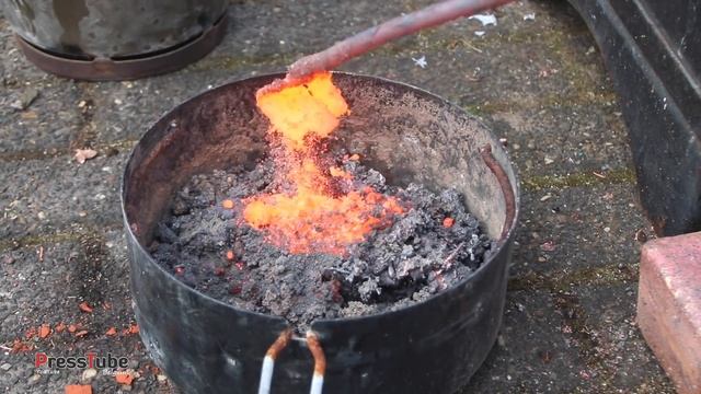 Melting Full Dumper of Scrap Copper to Pure Solid Ingots! Trash to Treasure 54kg of PURE COPPER! смотреть онлайн