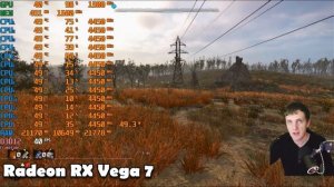 STALKER 2 Heart of Chornobyl на слабом пк Играем без видеокарты Vega 7 + Ryzen 5 5500GT