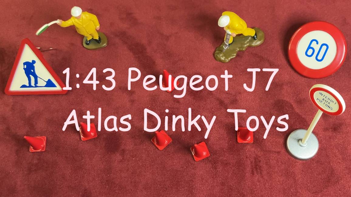 1:43 Peugeot J7 Atlas Dinky смотреть онлайн