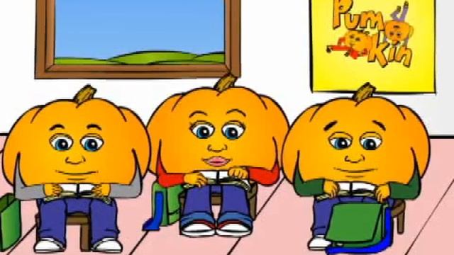 Classroom Actions & Commands pt 6 Animated English Grammar Cartoon for Children by Pumkin com смотреть онлайн