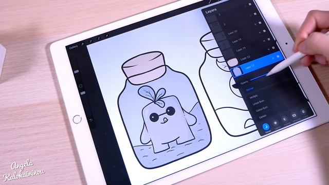 Drawing Doodles with Procreate | Prints and Stickers | iPad Pro + Apple Pencil смотреть онлайн