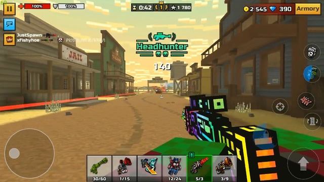 NEON Anti-Champion Rifle - Pixel Gun 3D смотреть онлайн