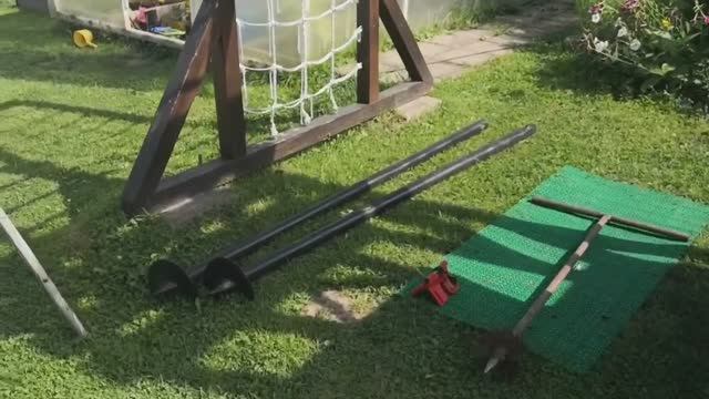Детская площадка своими руками на даче. Устранение ошибок.mp4 смотреть онлайн