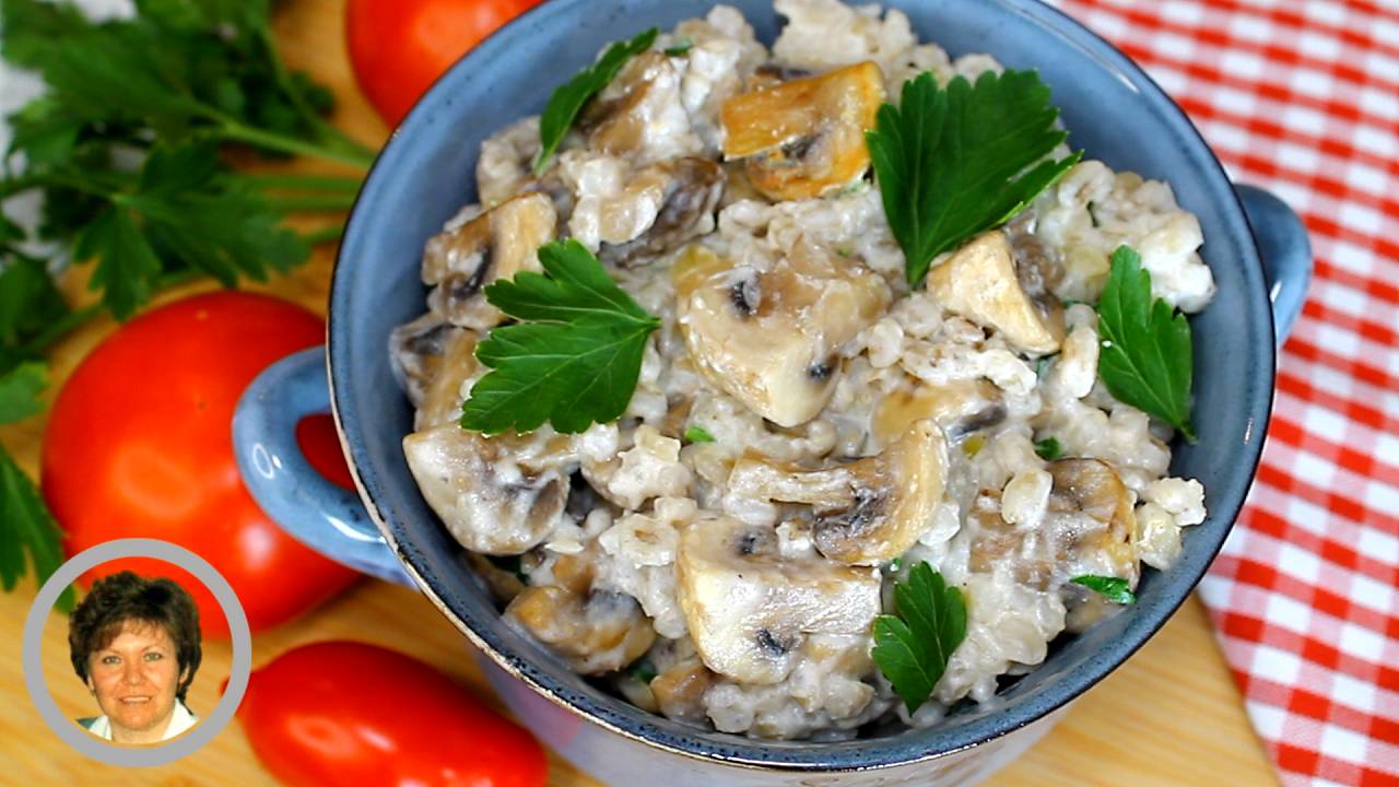 📌 КАША КРАСОТЫ - Сливочная перловая каша с грибами. Попробуйте и вы полюбите перловку! смотреть онлайн