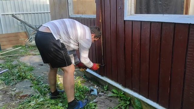 Разбираем старый дачный дом своими руками.Часть 13 смотреть онлайн