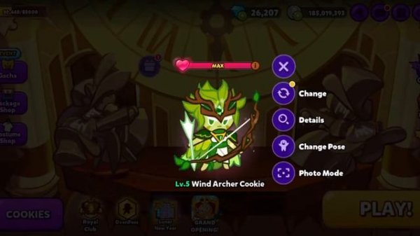 Wind Archer Cookie's Zephyr of Life
