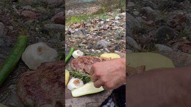 1000$ STEAK WITH ONION IN PLANT EGGS WRAP #shorts #viral #cooking смотреть онлайн