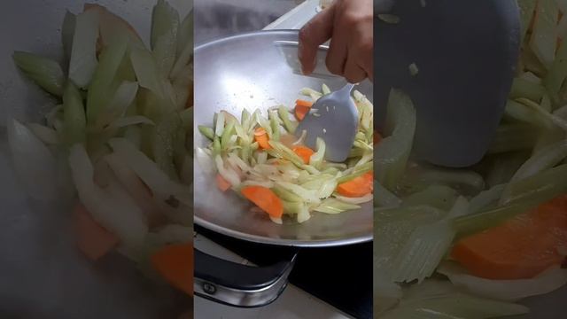 Celery Stir Fry With Liver Chinese Sausage #shorts #easy #recipe смотреть онлайн