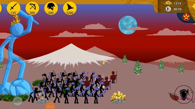 прохождение на безумном STICK WAR LEGECI 5 часть