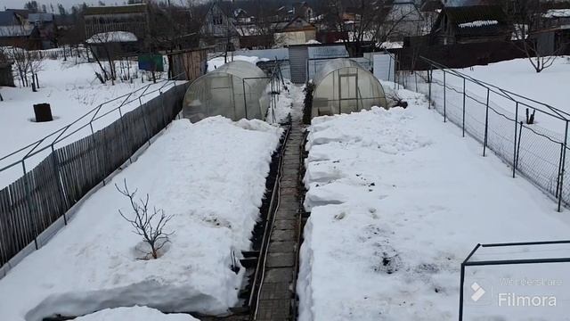 209. Последний день МАРТА на Дача Огород 4 сотки. смотреть онлайн