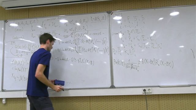 Прикладная статистика в машинном обучении 2024, лекция 5: Оценка параметров фильтра Калмана смотреть онлайн