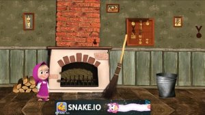 Медвежий переполох Маша и медведь уборка