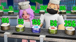 СТРОИМ СВОЙ ЯПОНСКИЙ_РЕСТОРАН! Roblox