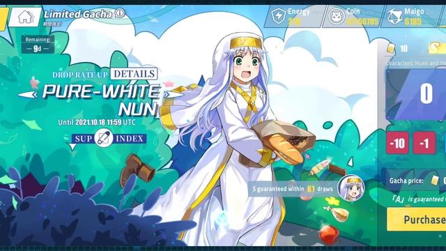 Crossing void global: Gacha Pure-white nun index sup with 17 roll смотреть онлайн
