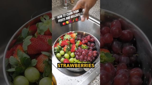 Easy Ways to Clean Your Fruits and Vegetables! #organic #food #health #recipe #healing #howto смотреть онлайн
