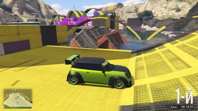 Авто паркур в GTA Online смотреть онлайн