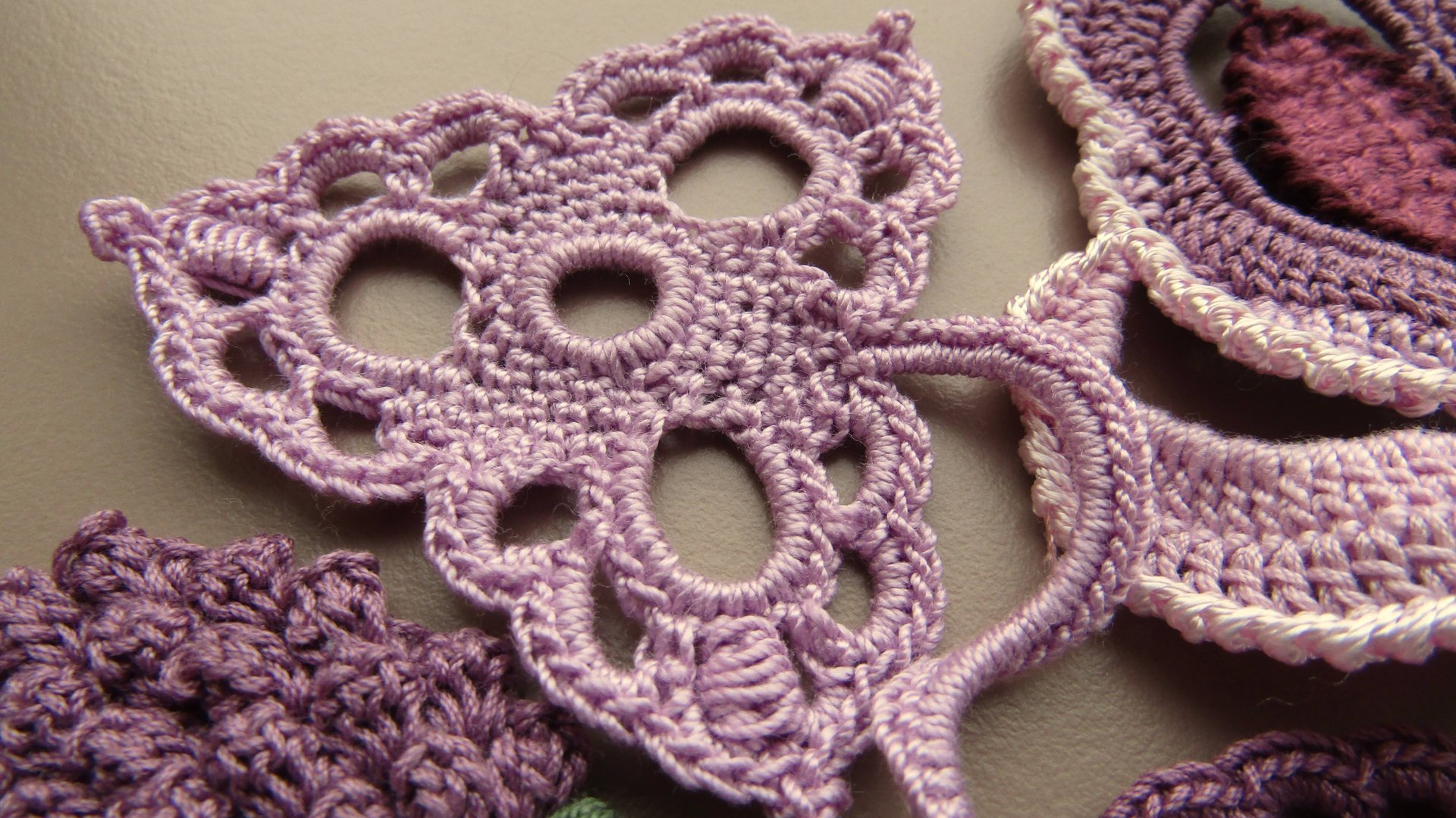 Ирландское кружево - Мастер-класс - "АЖУРНЫЙ ТРИЛИСТНИК" смотреть онлайн