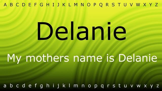 How to say 'Delanie' with Zira.mp4 смотреть онлайн