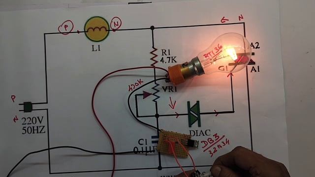 TRIAC...BT 136.... CHECKING METHOD , USING ANALOGUE MULTI METER WITH PRACTICAL DEMONSTRATION смотреть онлайн