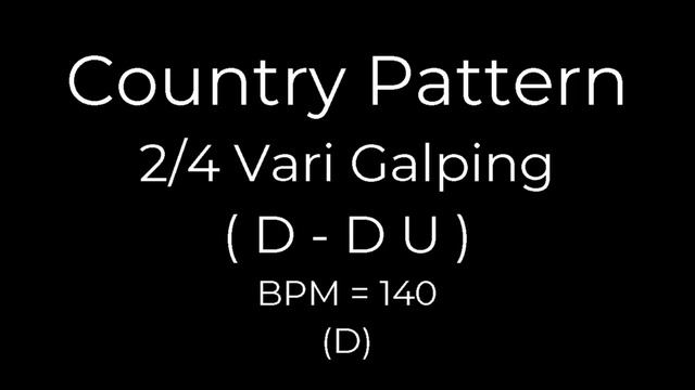 Country Vari 2/4 - Guitar Tutorial (Strumming Pattern) смотреть онлайн