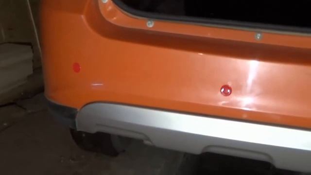 Установка парктроника на Калину Кросс смотреть онлайн