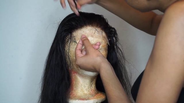 how to install closure wig | step by step GLUELESS method | alipearl hair review | lemonadee jade смотреть онлайн