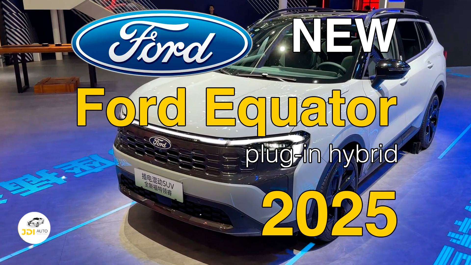 Новый Ford Equator plug-in hybrid 2025г. Видео обзор. смотреть онлайн