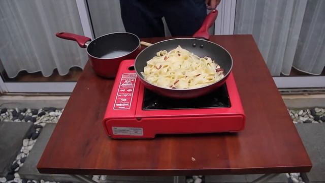 Bagaimana cara membuat Fettucini Carbonara? gaya cookit (Halal loh) смотреть онлайн
