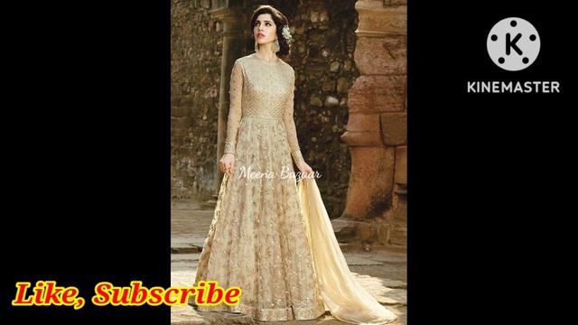 Net Fabric Detailing Ideas For long Gown and Frocks 2023| @Meena.Bazaar7 смотреть онлайн