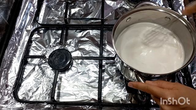 Қайнатпалы крем (крем заварной). Сүт пен 2 жұмыртқадан оңай жолмен жасаймыз. смотреть онлайн