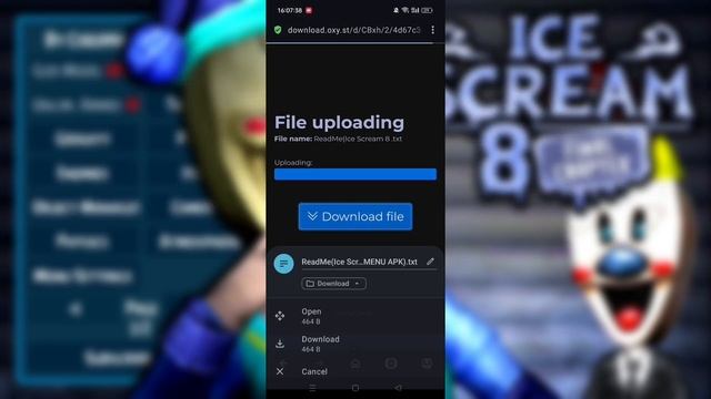 How to download Ice Scream 8 by Ciber Hacker - MOD MENU TUTORIAL смотреть онлайн