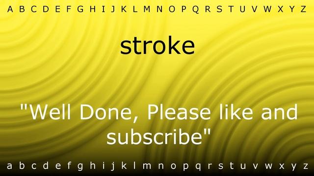 Here I will teach you how to pronounce 'stroke' with Zira.mp4 смотреть онлайн