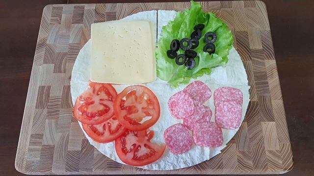 Тортилья в лаваше. смотреть онлайн