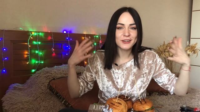 MUKBANG | 5 бургеров | 5 Burgers, Hamburgers | поболтаем вместе. не ASMR