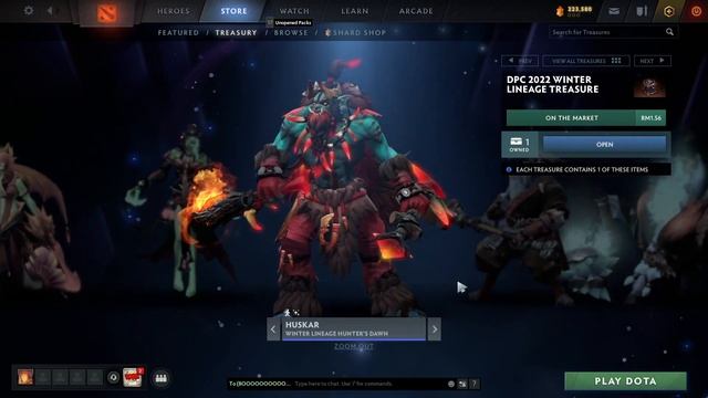 Dota 2 DPC Winter Tour Fantasy Treasure 2022 смотреть онлайн