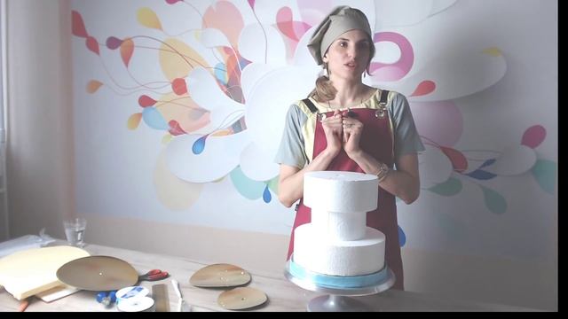 Как собрать трех-ярусный торт? смотреть онлайн