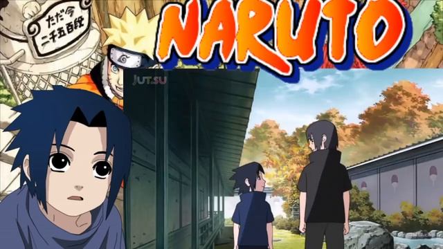 Детство Саске   Итачи обучает Саске мастерству Кунаев