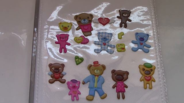 НАКЛЕЙКИ Мy stickers collection Hello Kitty, teddy bear смотреть онлайн