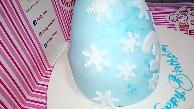 Disney Princess Frozen Elsa Dress Cake | Birthday Cakes | Design Ideas смотреть онлайн
